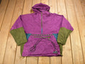 Vintage 1980s LL Bean Quarter Zip Anorak Ladies Windbreaker Jacket