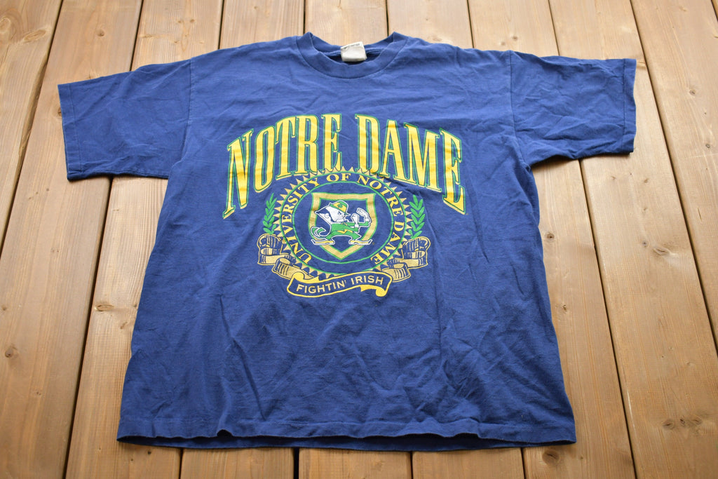 Vintage 1990s University of Notre Dame Fighting Irish Collegiate T-Shirt