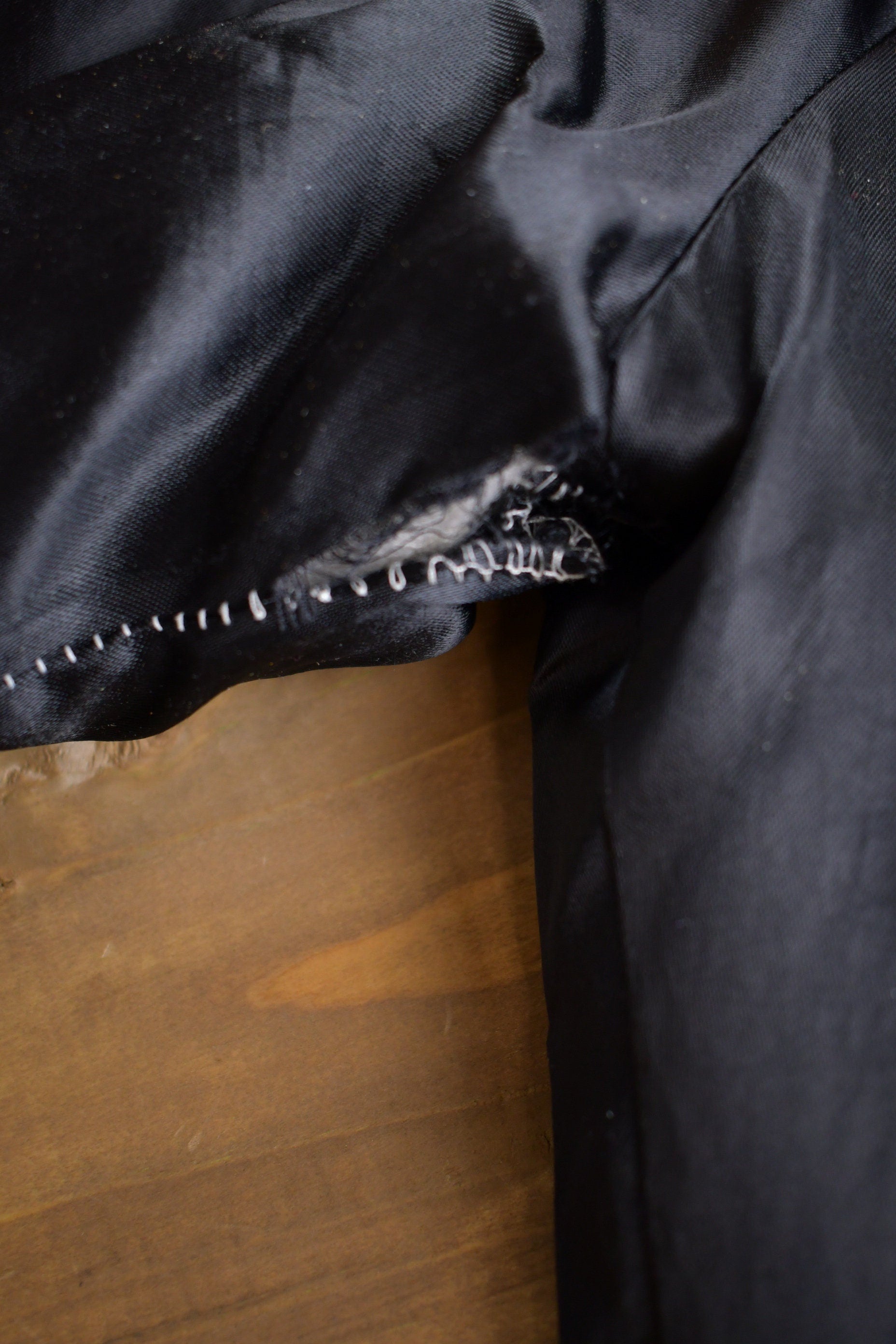 Vintage 1990s Hartwell Satin Bomber Jacket
