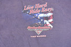 Vintage Y2K Harley Davidson Motorcycles Las Vegas Biker T-Shirt Men's XL