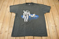 Vintage 19988 Astronaut Space Ship Single Stitch Graphic T-Shirt Made In USA