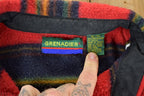 Vintage 1990s Grenadier Fleece Outdoorsman Button Up Sweater