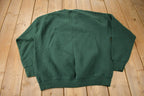 Vintage 1990s Cute Dear & Flowers Graphic Crewneck Sweatshirt Size XL