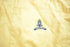Vintage 1990s Nautica Embroidered Yellow Button Up Shirt