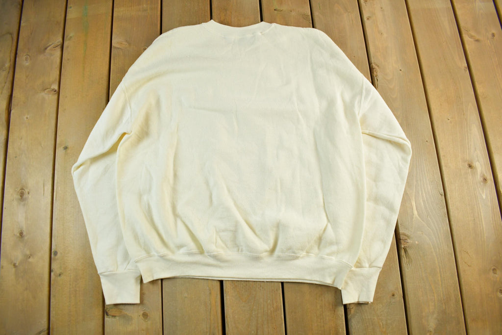 Vintage 1990s Angel Cute Crewneck Sweatshirt Adult XL