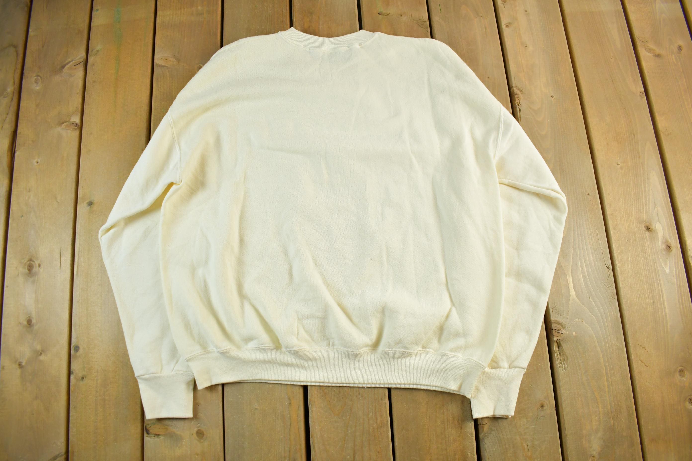 Vintage 1990s Angel Cute Crewneck Sweatshirt Adult XL