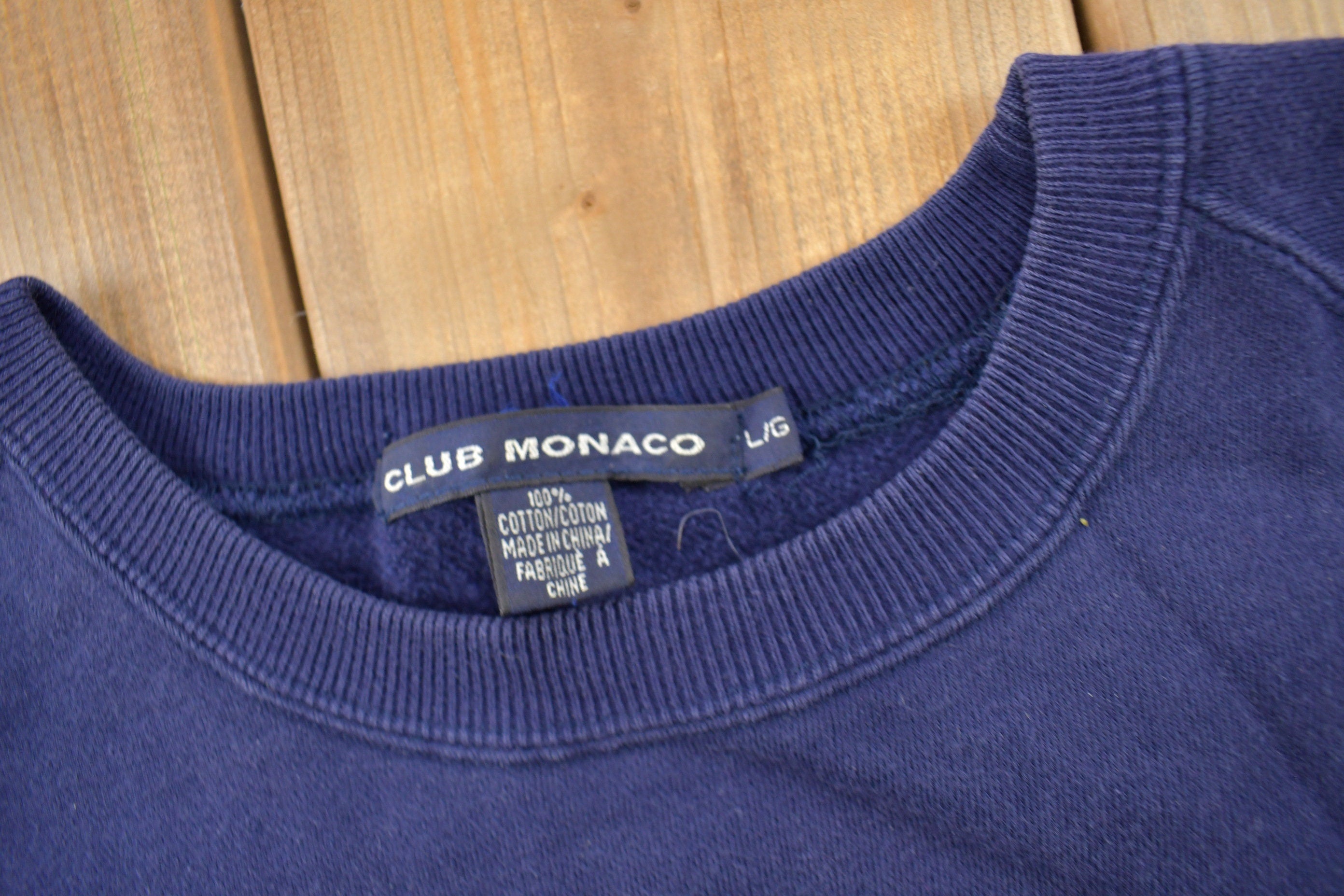 Vintage 1990s Club Monaco Sport Crewneck Sweatshirt