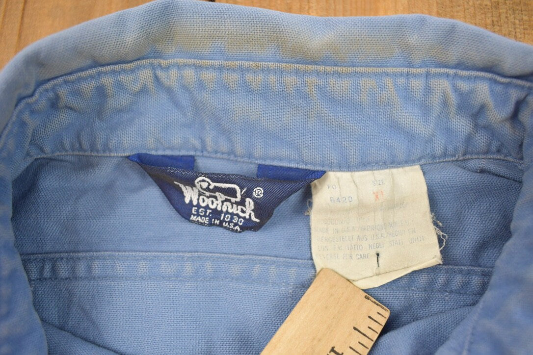 Vintage 1990s Woolrich Button Up Shirt