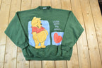 Vintage 1990s Winnie the Pooh Disney Crewneck Mens XXL
