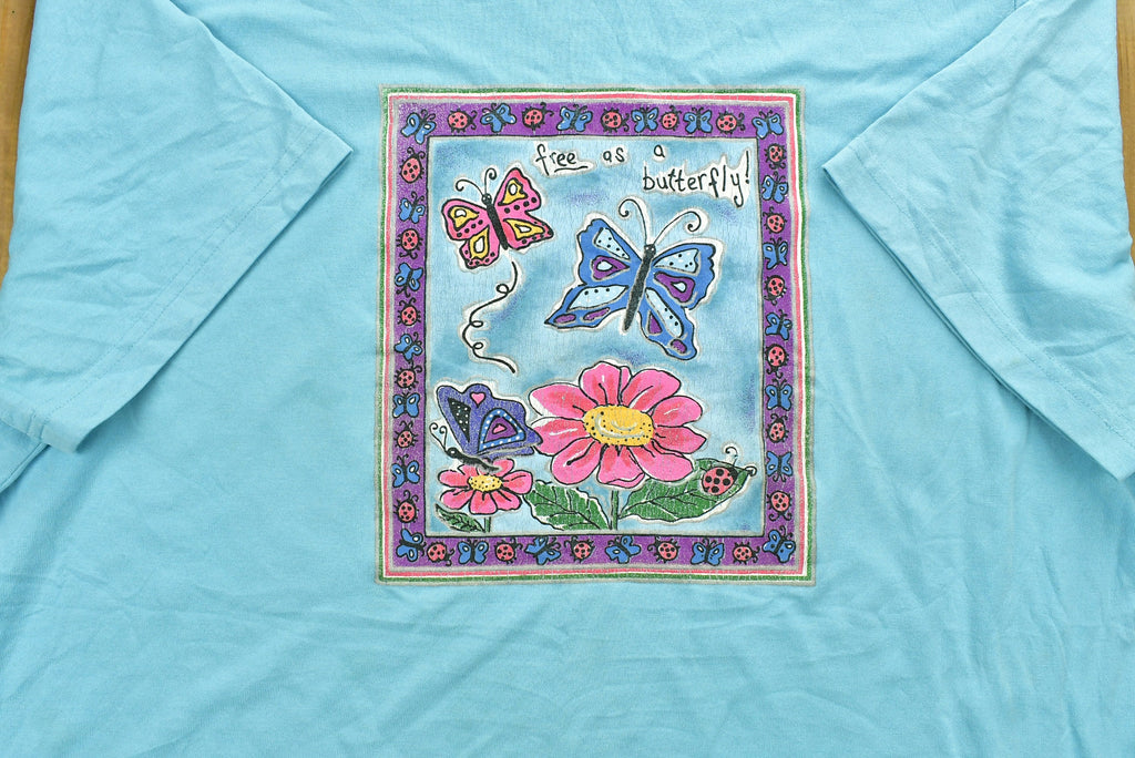 Vintage 90's Cute Butterfly T-Shirt