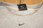 Vintage Y2K Wabasso Football Middle Swoosh Nike Crewneck Sweatshirt Men's XL / Swoosh Logo / Minimalist / Made in USA / 2000s Nike Sweater