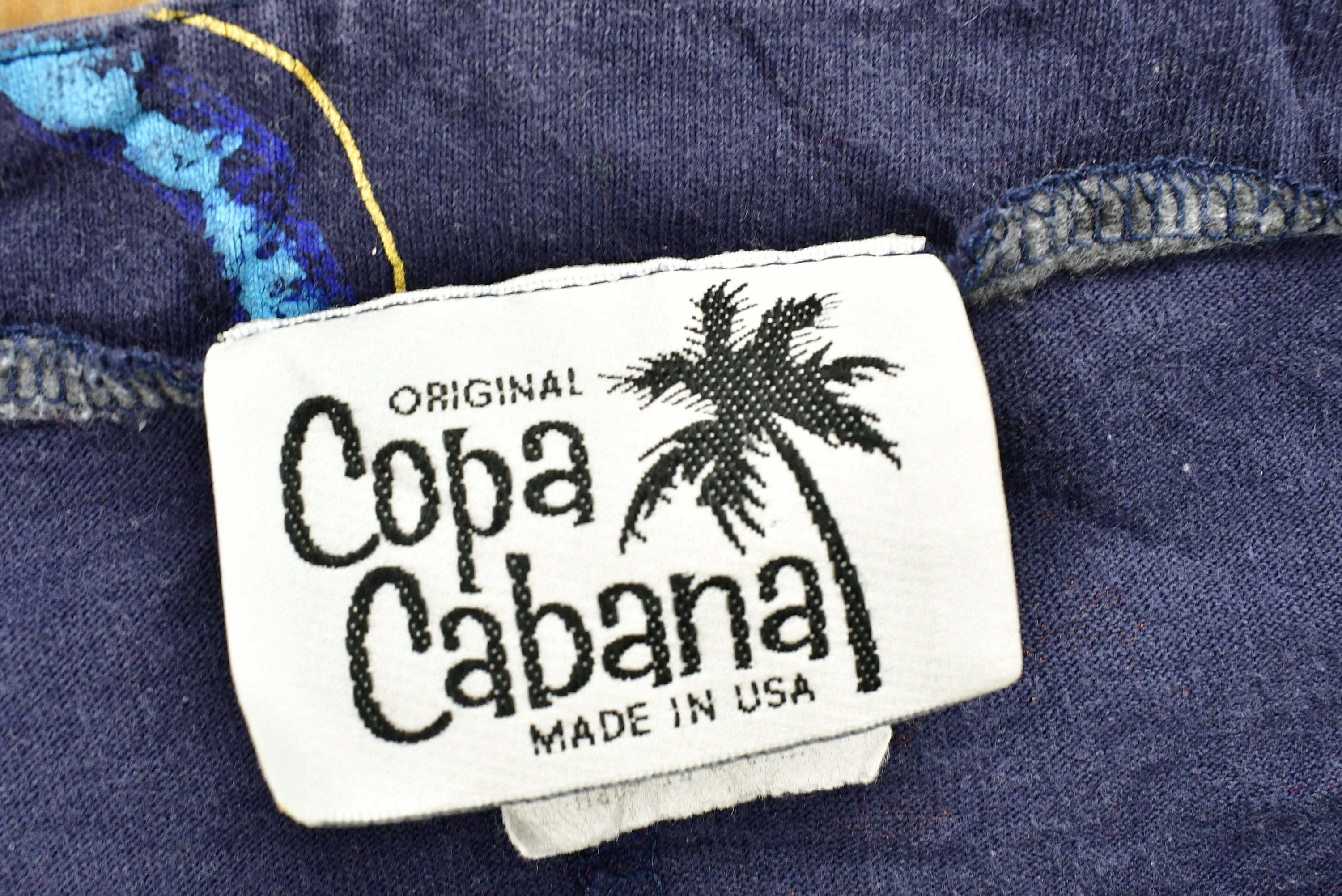 Vintage 1990s Copa Cabana Fish Graphic T-Shirt