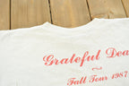 Vintage 1987 The Grateful Dead Touch of Grey Fall Tour Rock Band Concert T-Shirt Men's L