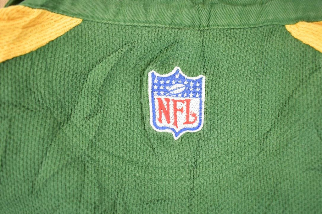 Vintage 1990s Green Bay Packers Starter Pro Line Quarter Button NFL Crewneck Sweatshirt Mens XL