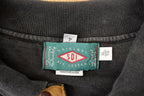 Vintage 1990s SDI Golfing Quarter Button Fleece Collared Sweatshirt Mens L