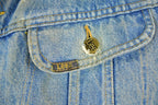 Vintage 1970s Lee Storm Riders Lined Jean Jacket