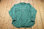 Vintage 1990s Canary Island Survival Elephant Trail Button Up Shirt