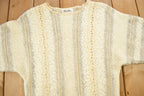 Vintage 1990s W.M Allen Knitted Women's Crewneck Sweater