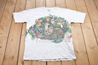 Vintage 1990s Cal Cru Amazon Rainforest Graphic T-Shirt
