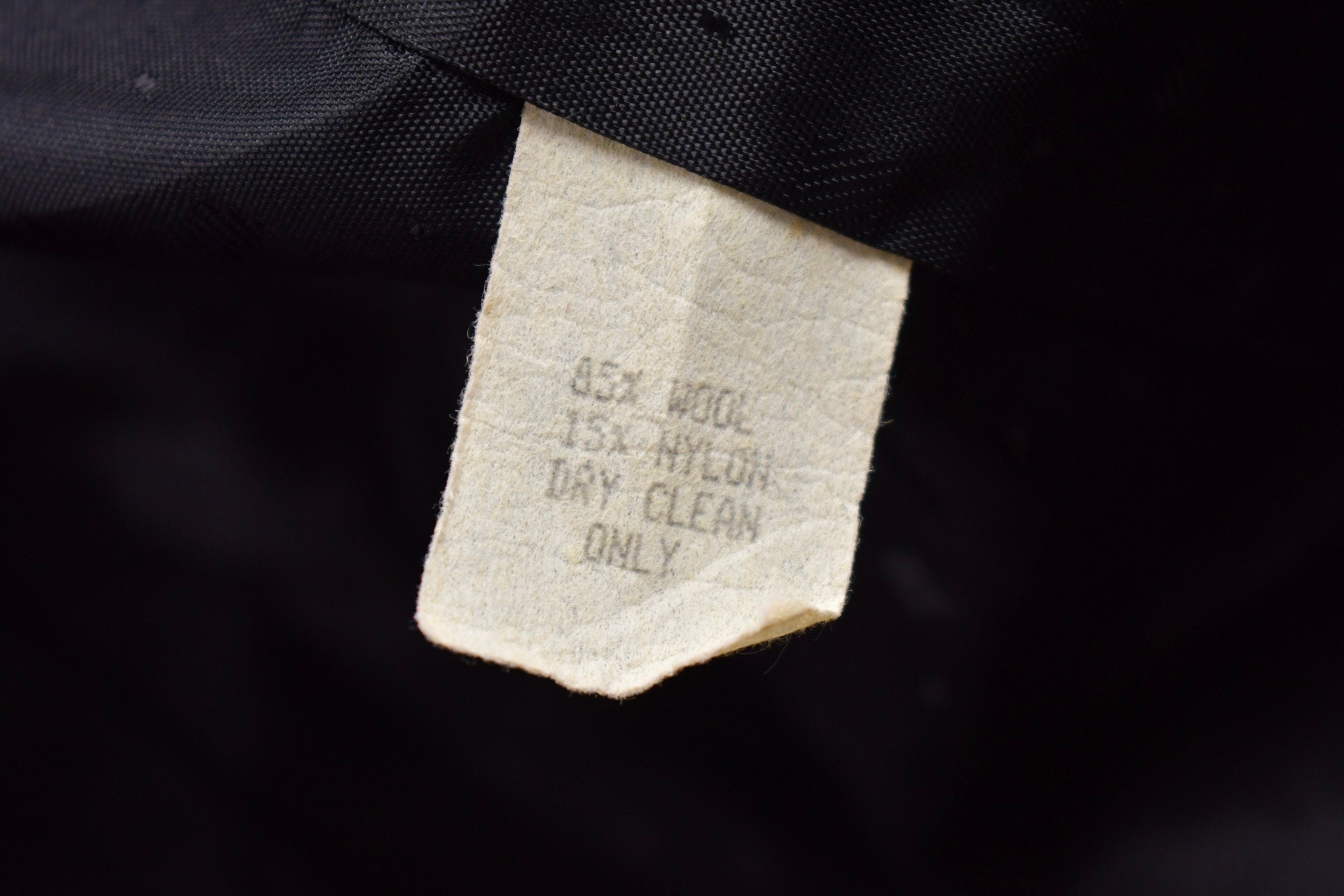 Vintage 1980s Wool Full Length Over Coat