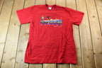 Vintage 1990s Juneau Alaska Princess Cruises Single Stitch Souvenir Graphic Travel T-Shirt