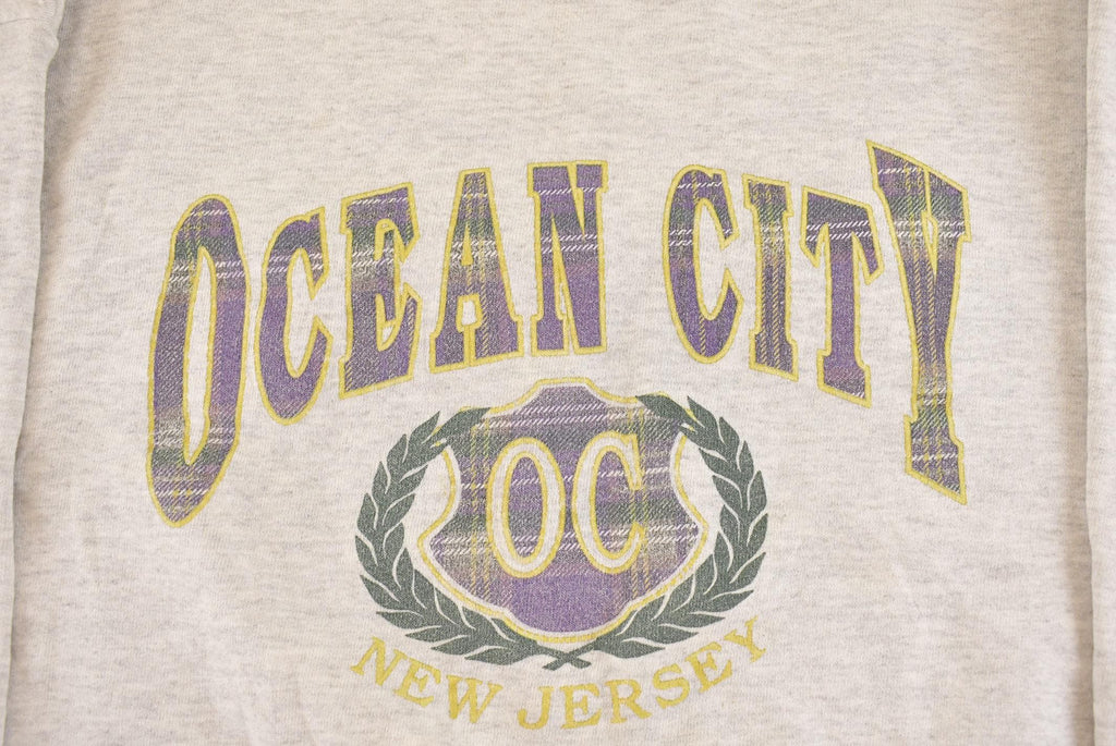 Vintage 1990s Ocean City New Jersey Crewneck Sweatshirt Men's M / 90s Crewneck / Souvenir Sweater / Streetwear / Travel And Vacation