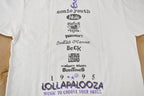 Vintage 1995 Lollapalooza Festival Promo Ringer T-shirt