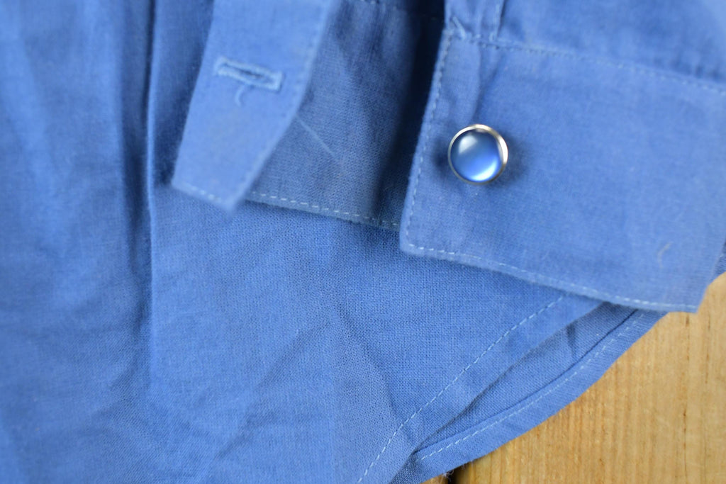 Vintage 80s Dessert West By Sheffy Holt Western Button Up Shirt