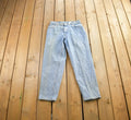 Vintage 1980s Levi's 550 Straight Leg Jeans Size 30x27