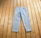 Vintage 1980s Levi's 550 Straight Leg Jeans Size 30x27