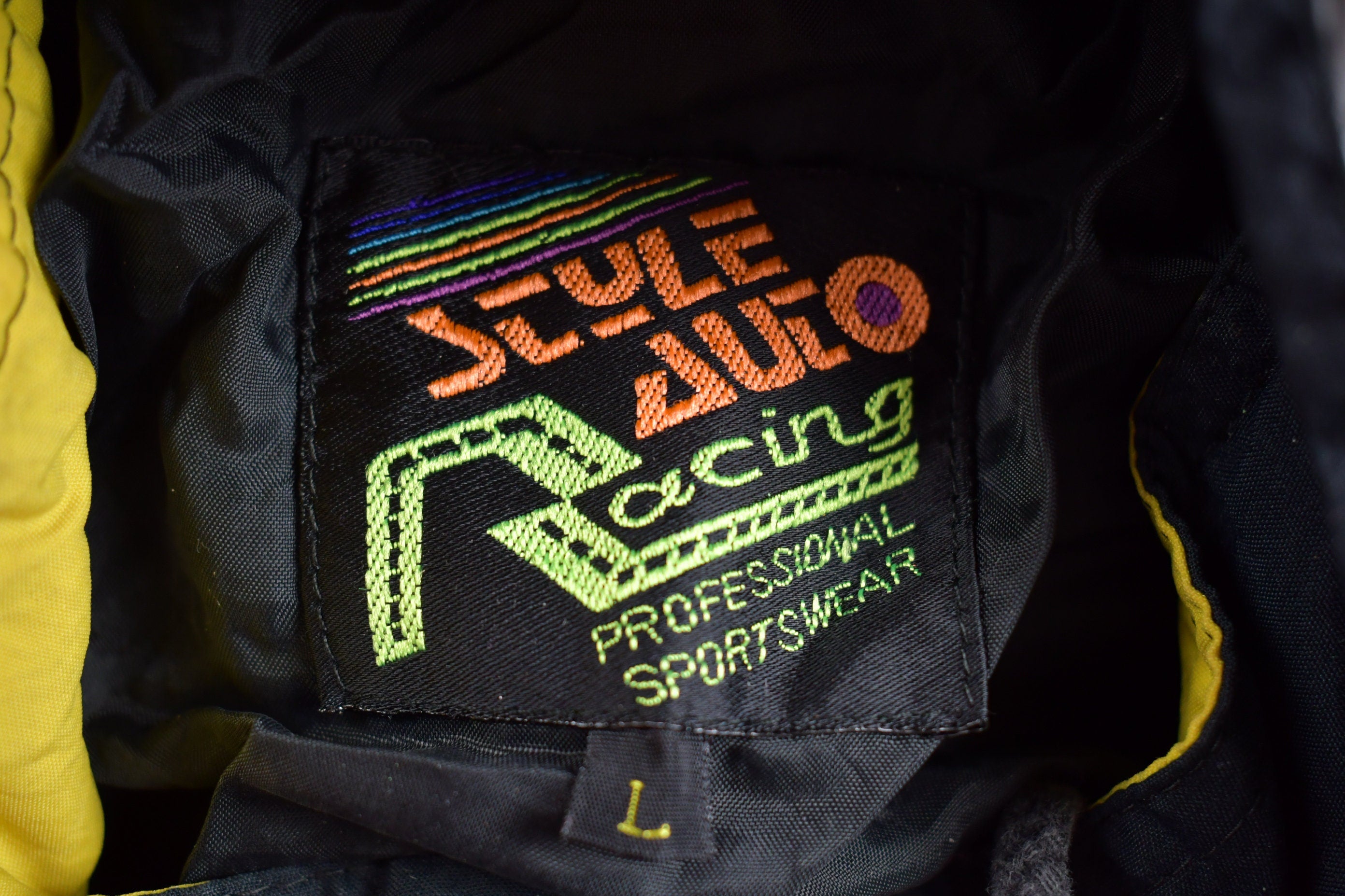 Vintage 1990s Winston Winners Windbreaker Jacket