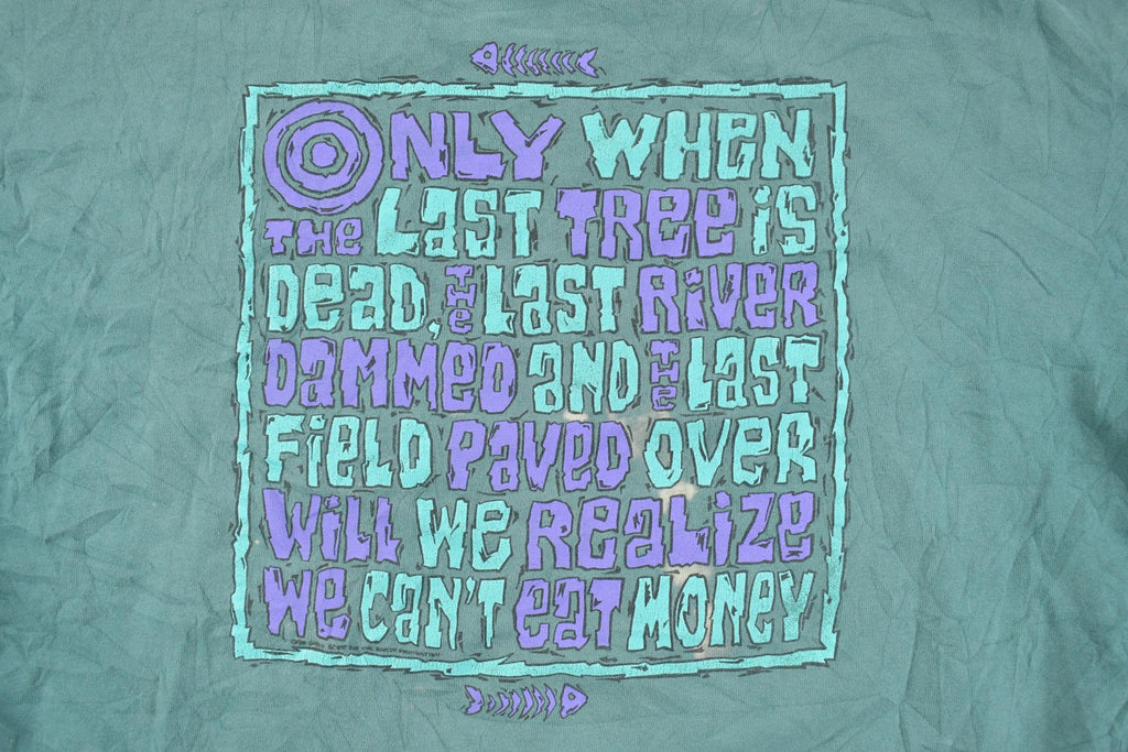 Vintage 1990s Bone Fish Graphic T-Shirt