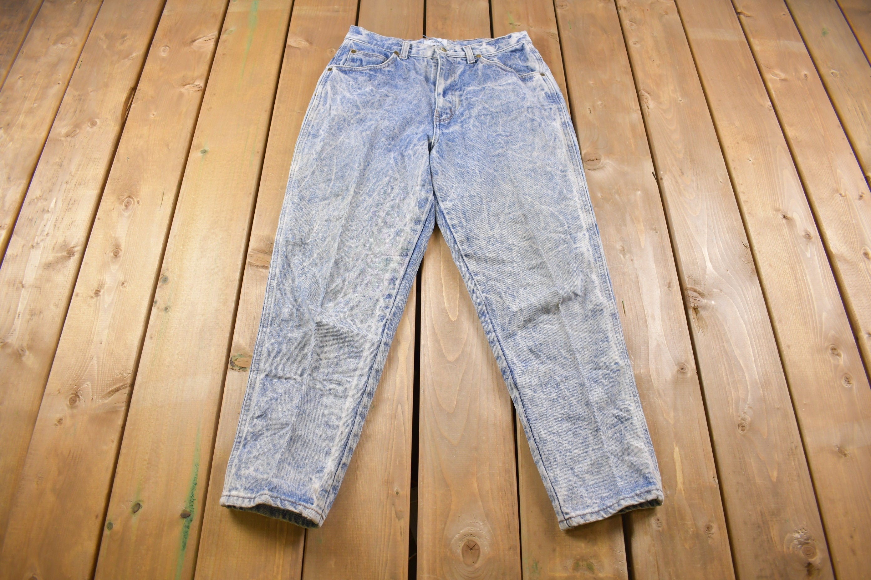 Vintage 1990's Chic Acid Wash Jeans 29 x 27