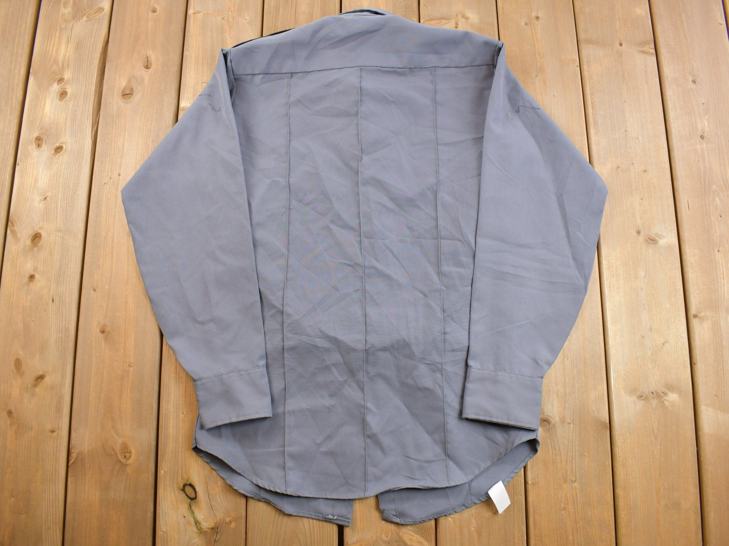 Vintage 1990s Blank Western Button Up Shirt