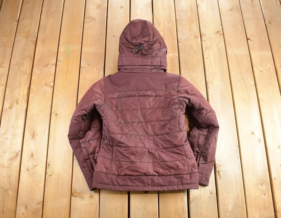 Vintage 2000's Patagonia Womens Maroon Windbreaker Jacket