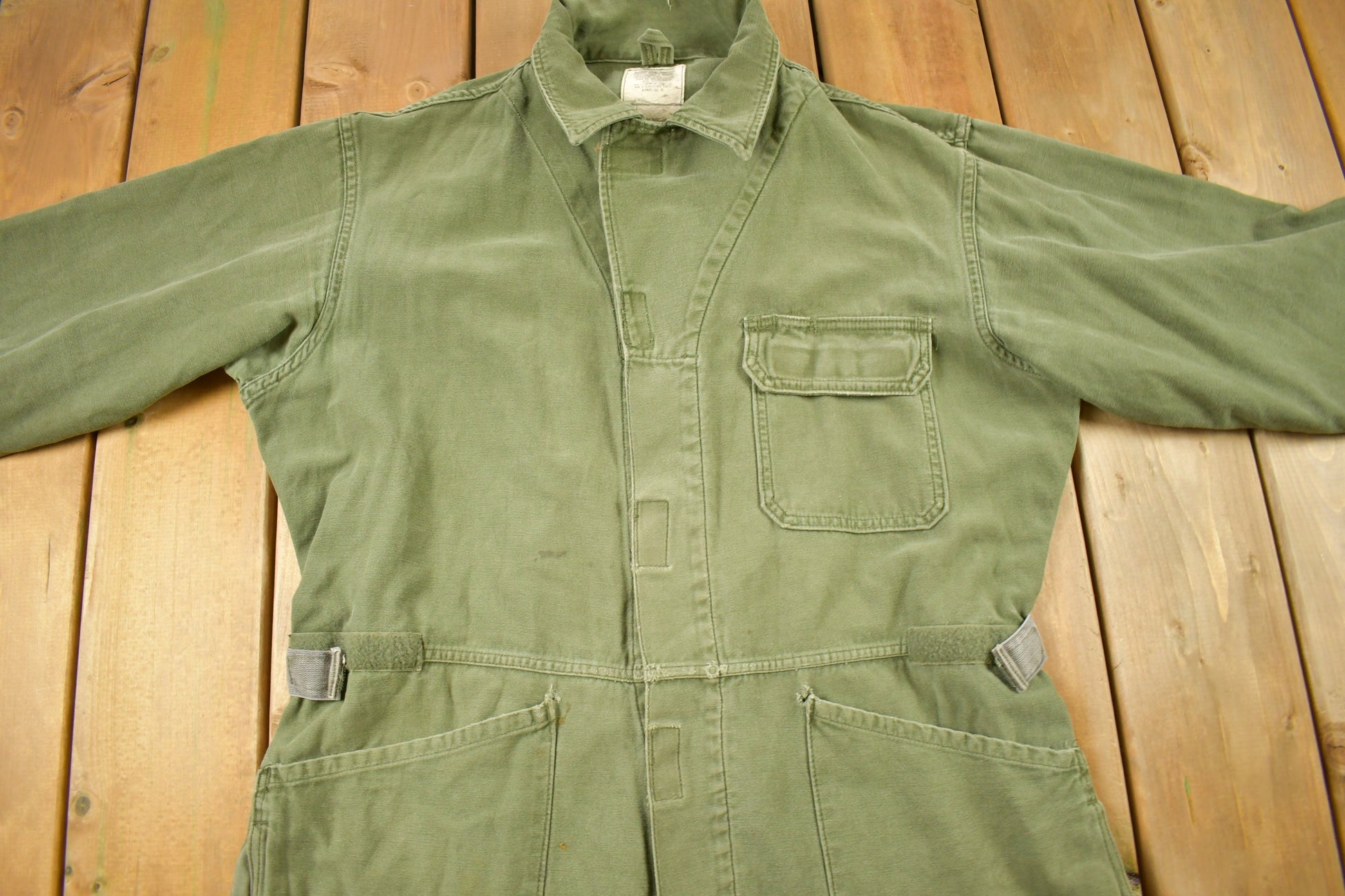 Vintage 1992 Military Type 1 Sateen Coveralls Jumpsuit Size X-Large
