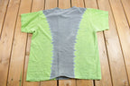 Vintage 1990s Tree Frog Theme Graphic Habitat T-Shirt  All Over Print  Streetwear  Nature T Shirt  Outdoorsman