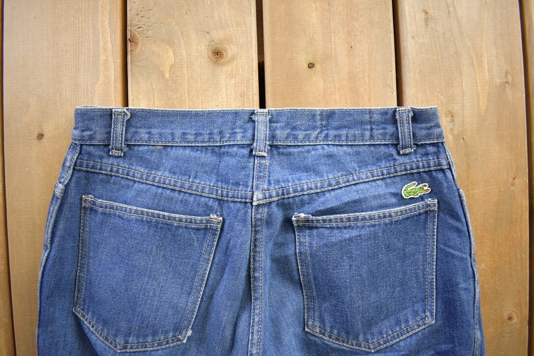 Vintage 1990s IZod Lacoste Denim Jeans Size 29x30