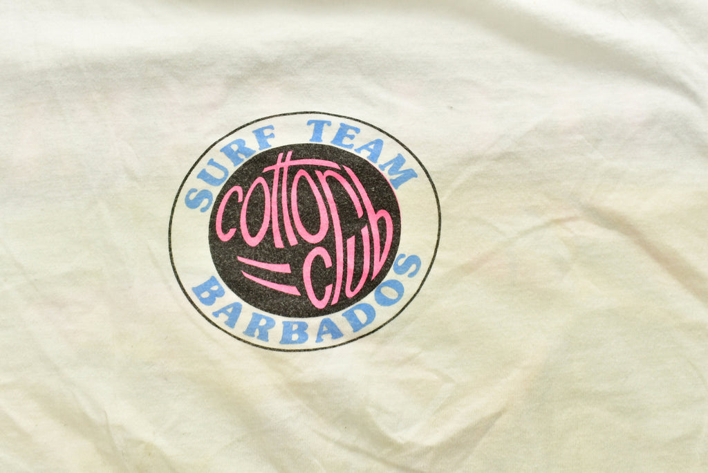 Vintage 1990s Cotton Club Surf Team Barbados T-Shirt