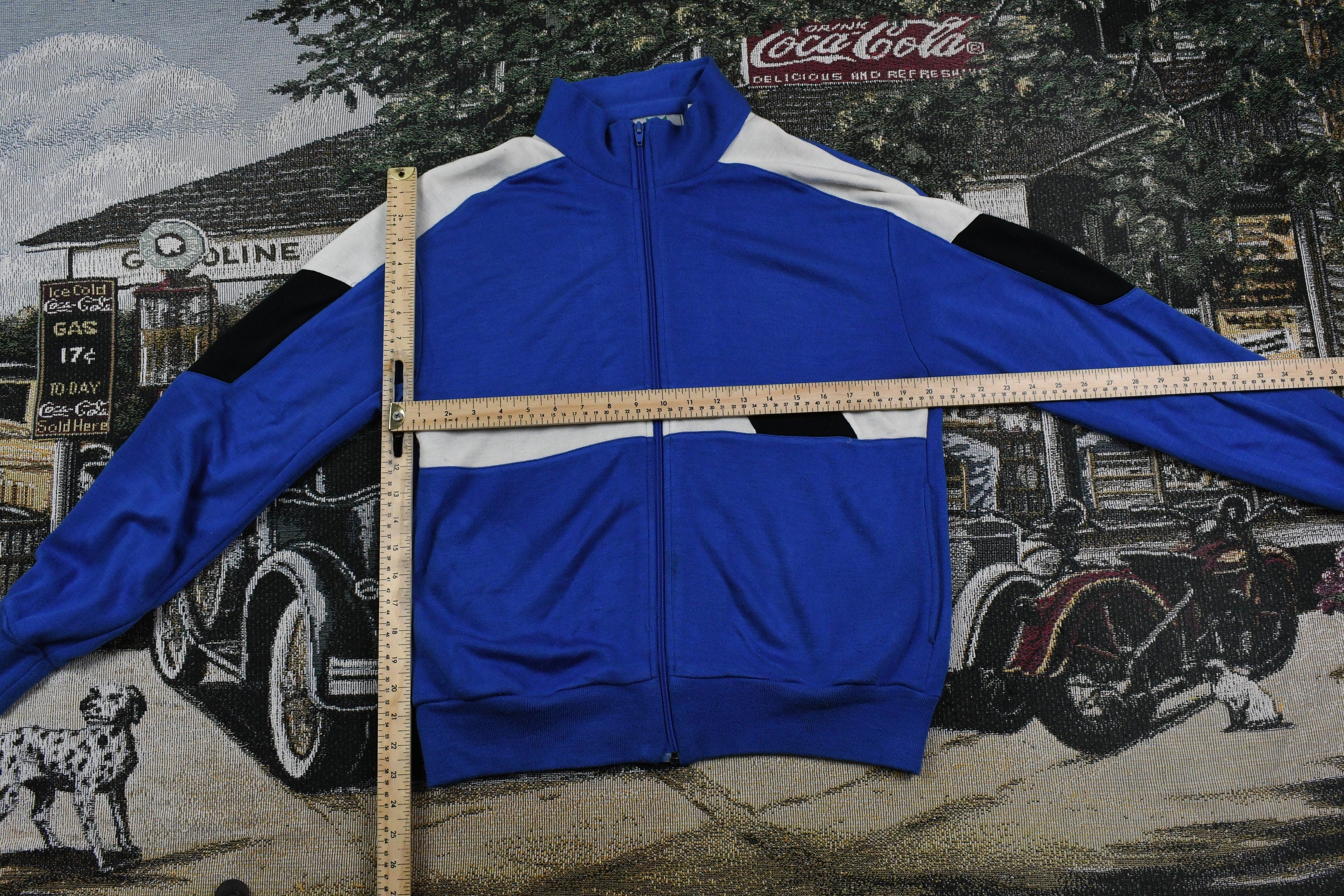 Vintage 1990s Winning Ways Track Suit Zip Up Sweater