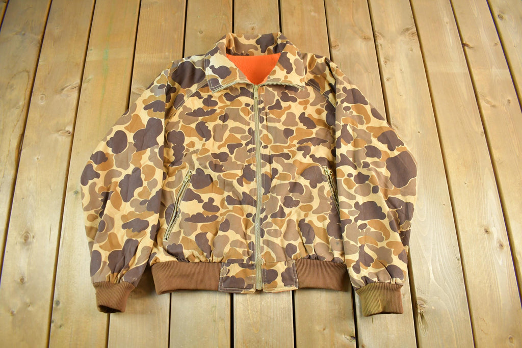 Vintage 90s Reversible Duck Camo Jacket - Men's Medium