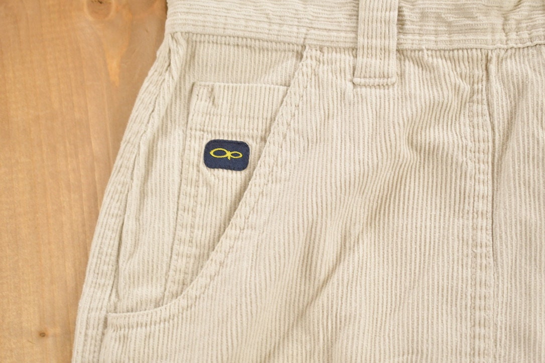 Vintage 1990s Ocean Pacific Corduroy Pants Size 31 x 30