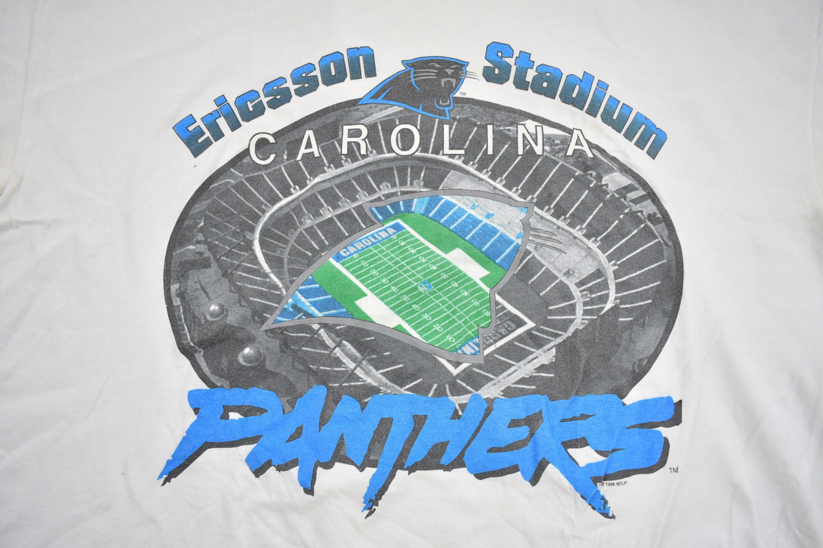 Vintage 1990s NFL Carolina Panthers Graphic T-Shirt
