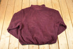 Vintage Y2K Woolrich Fleece Sweater Mens L / Outdoorsman / 2000s Sweater / Streetwear / Hiking / Fleece Zip up