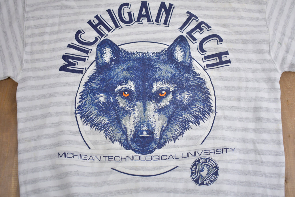 Vintage 1990s Michigan Tech University Collegiate Crewneck
