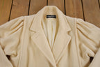 Vintage 1980s Wool Full length Over Coat