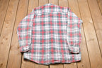 Vintage 1990s Sports Afield Plaid Button Up Shirt