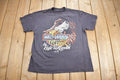 Vintage 1989 Harley Davidson "The Eagle Has Landed" 3D Emblem T-Shirt