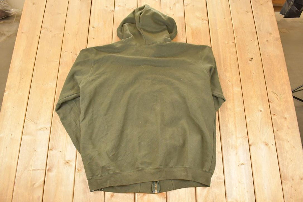 Vintage Y2K Carhartt Full Zip Hooded Sweatshirt Men's XXL