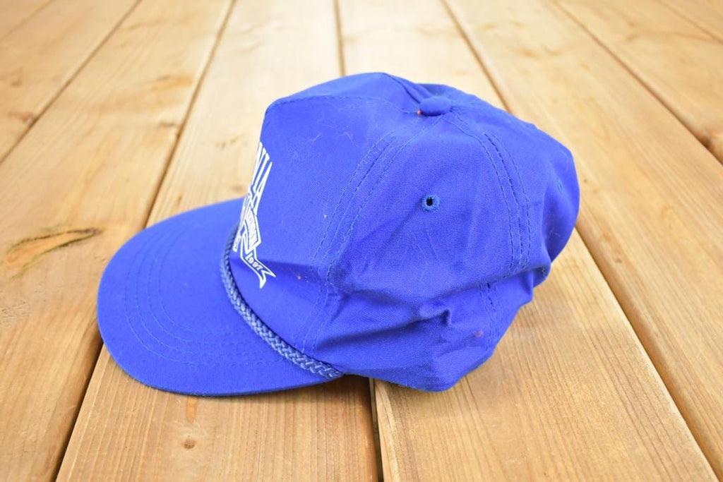 Vintage 1980s Virginia Snapback Rope Hat /